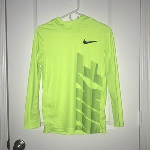 Boys Nike Pro Dri-Fit Long Sleeve Training Hoodie